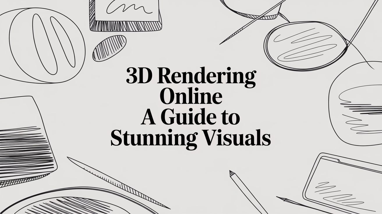 3D Rendering Online A Guide to Stunning Visuals