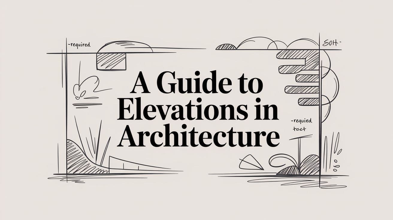 Elevations in Architecture: Types, Symbols & How to Read Them
