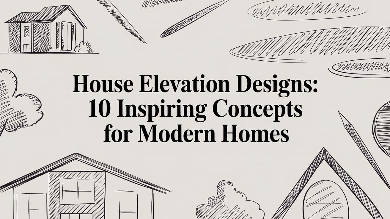 House Elevation Designs: 10 Inspiring Concepts for Modern Homes