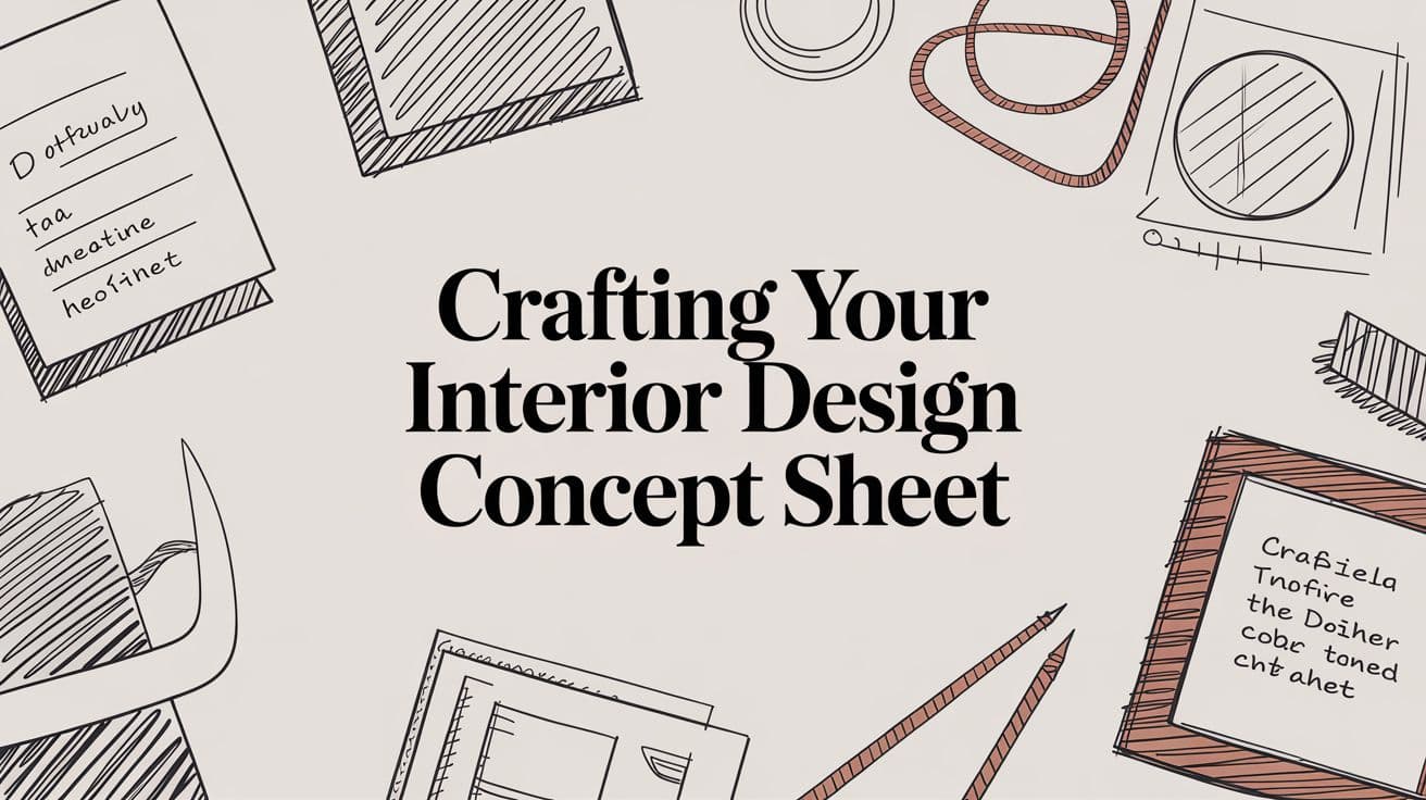 Interior Design Concept Sheet: What to Include (+ Examples)