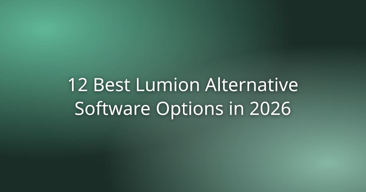 12 Best Lumion Alternative Software Options in 2026