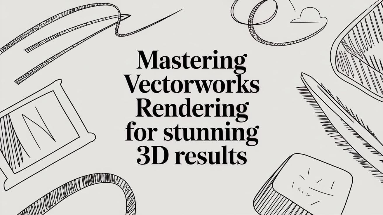Mastering Vectorworks Rendering for Stunning 3D Results