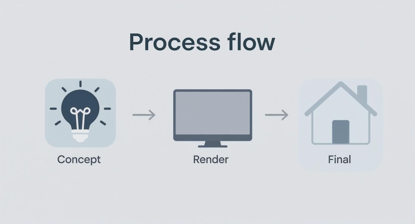 Infographic about ai for interior design