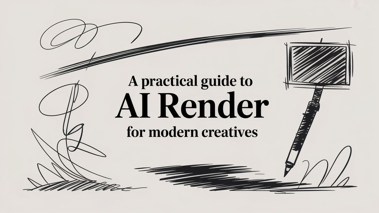 A Practical Guide to AI Render for Modern Creatives