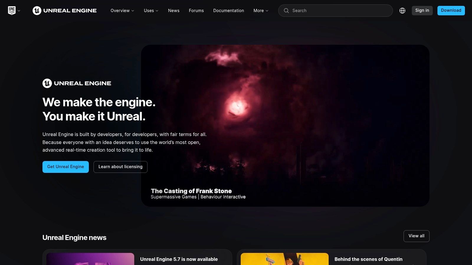 A detailed real-time architectural rendering of a modern living room created in Unreal Engine.