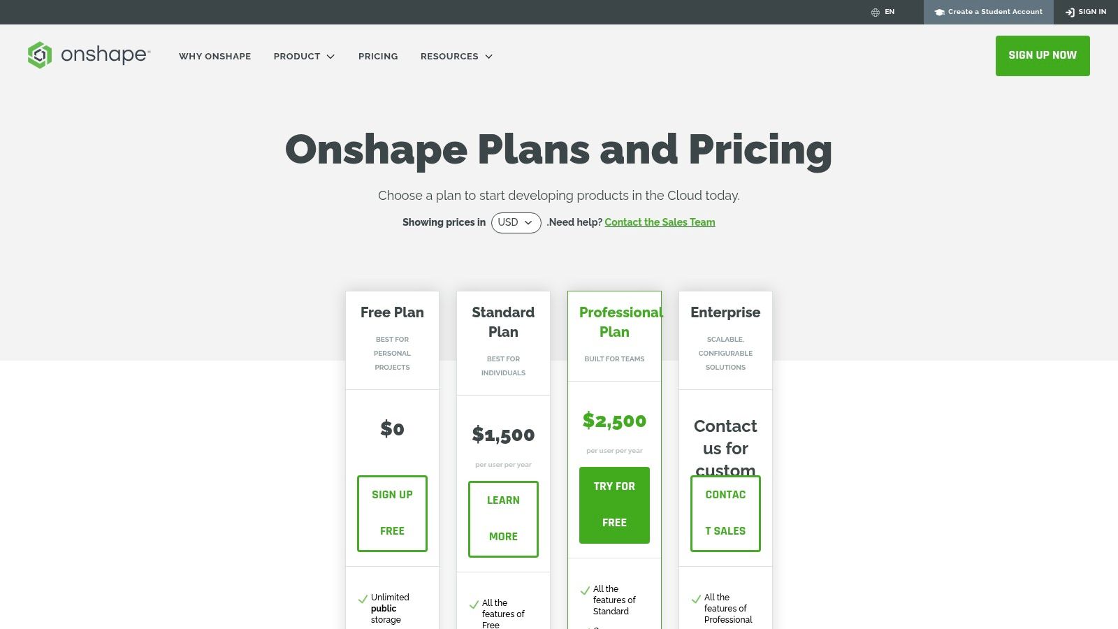 Onshape Free (browser CAD)