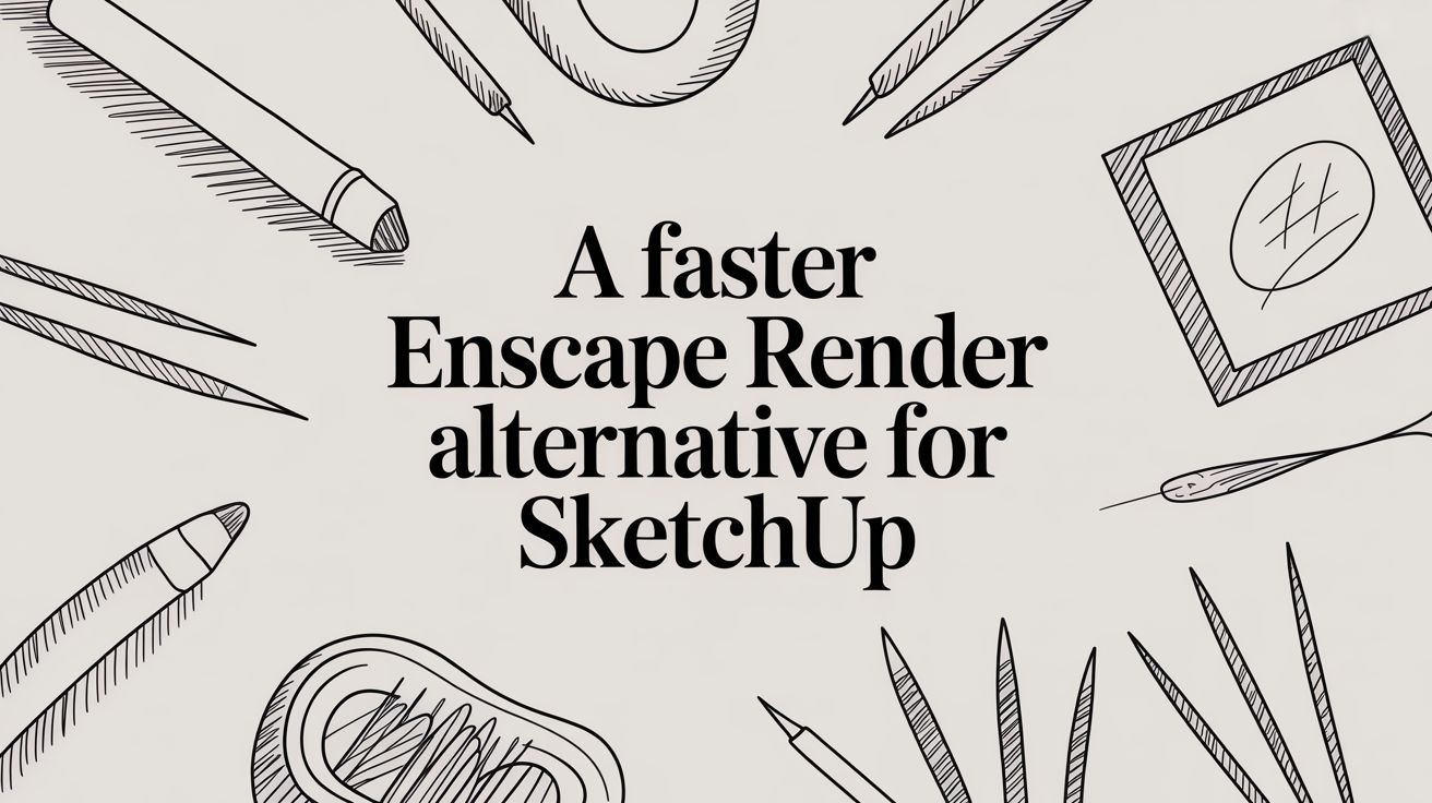 A Vibe3D AI Render Alternative for SketchUp & 3ds Max