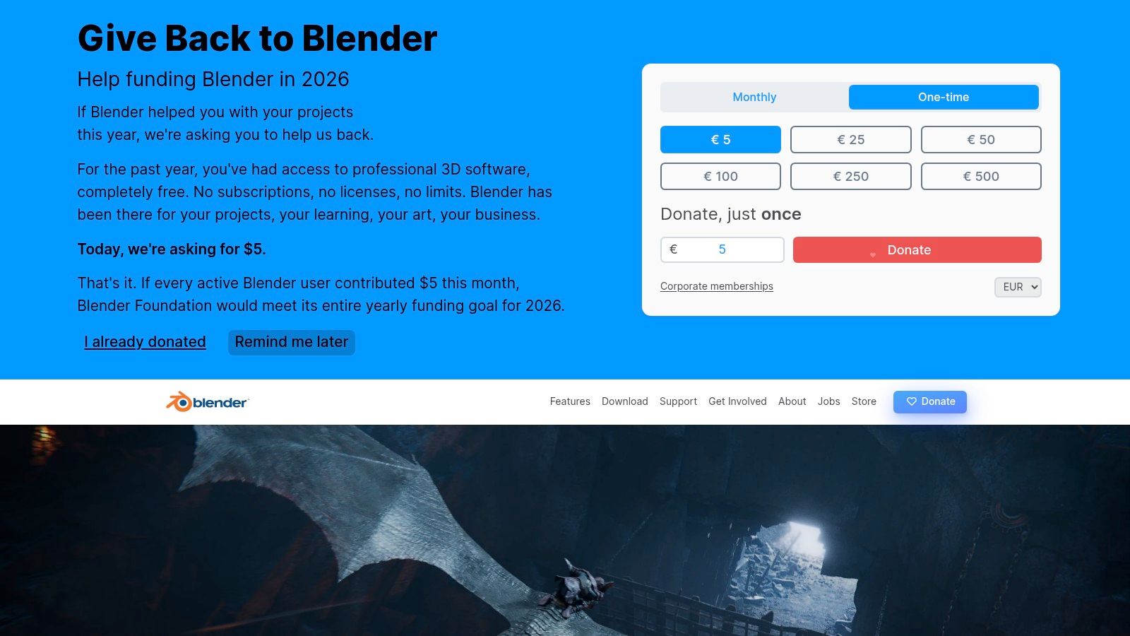 Blender (open source)