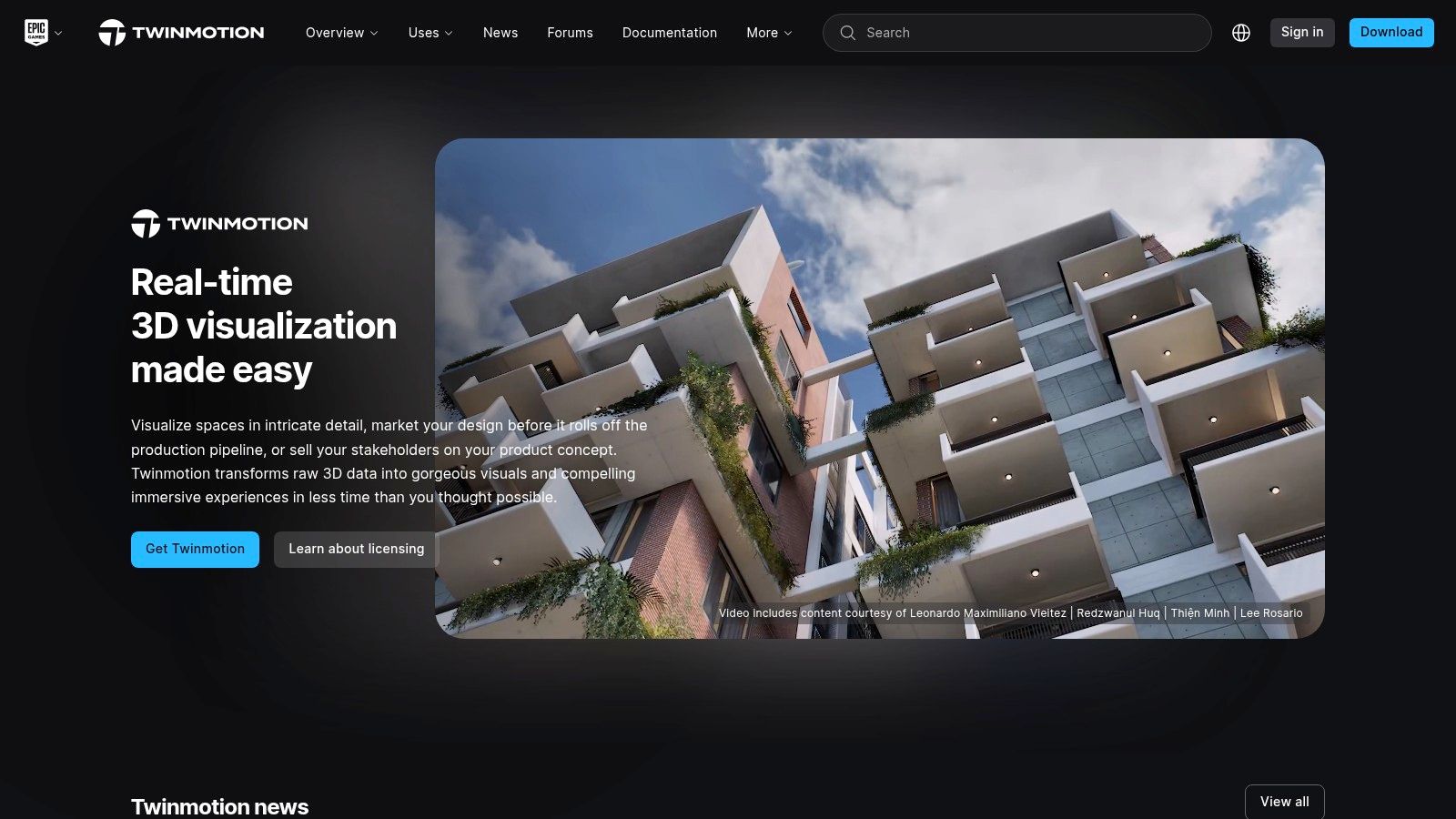 Twinmotion (Epic Games)