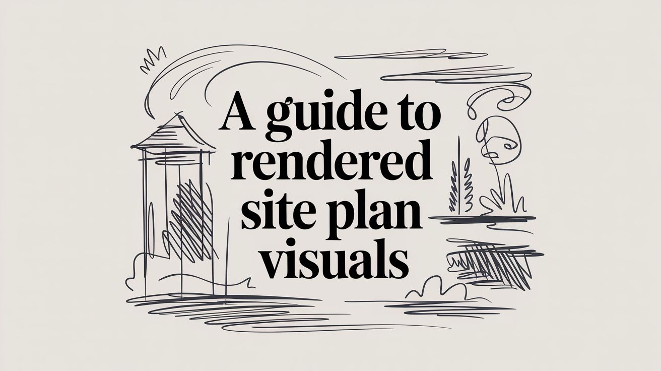 A Guide to Rendered Site Plan Visuals