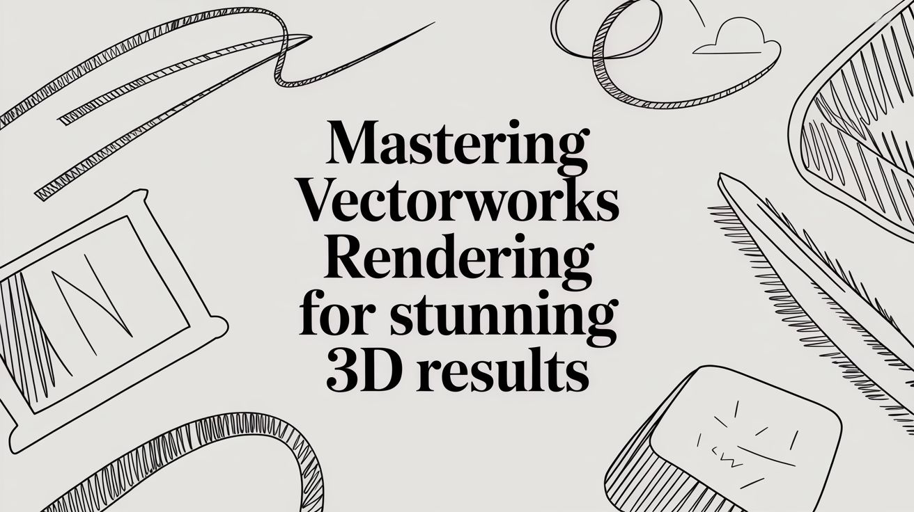 Mastering Vectorworks Rendering for Stunning 3D Results